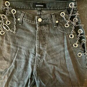 EB DENIM Vintage Chain Boyfriend Jeans